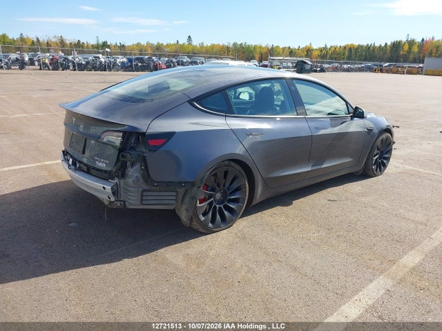 Продажа на аукционе авто 2022 Tesla Model 3 Performance, vin: 5YJ3E1EC3NF243835, номер лота: 12721513