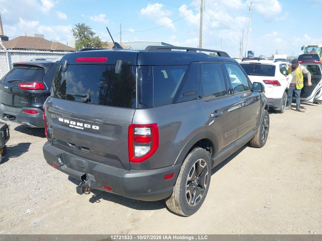 Auction sale of the 2021 Ford Bronco Sport Outer Banks, vin: 3FMCR9C61MRB19488, lot number: 12721533