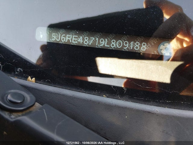 Продаж на аукціоні авто 2009 Honda Cr-v Exl, vin: 5J6RE48719L809188, номер лоту: 12721562