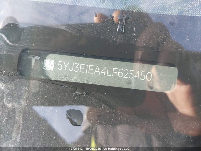 5YJ3E1EA4LF625450 Tesla MODEL 3
