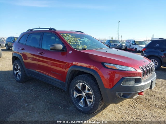 12715917 :رقم المزاد ، 1C4PJMBSXHD225516 vin ، 2017 Jeep Cherokee Trailhawk مزاد بيع