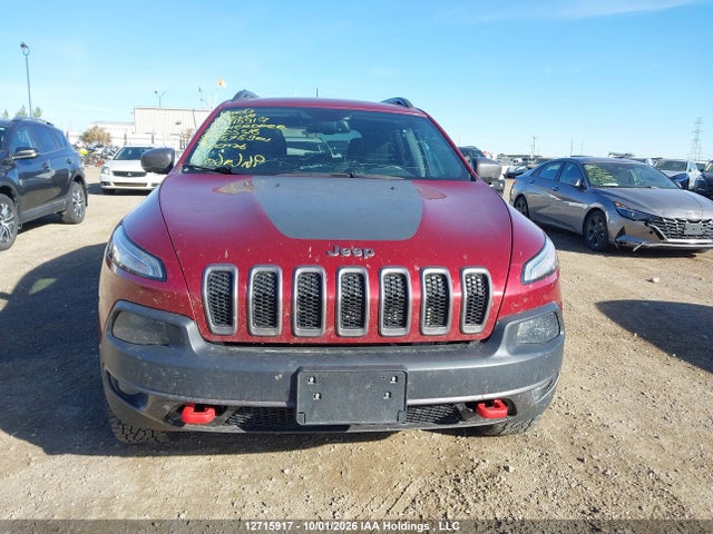 12715917 :رقم المزاد ، 1C4PJMBSXHD225516 vin ، 2017 Jeep Cherokee Trailhawk مزاد بيع