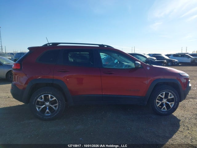 12715917 :رقم المزاد ، 1C4PJMBSXHD225516 vin ، 2017 Jeep Cherokee Trailhawk مزاد بيع