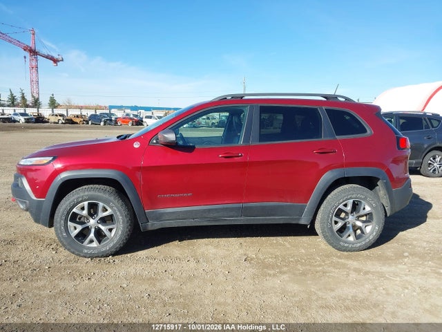 12715917 :رقم المزاد ، 1C4PJMBSXHD225516 vin ، 2017 Jeep Cherokee Trailhawk مزاد بيع