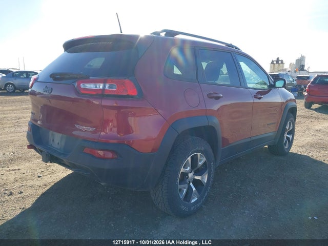 12715917 :رقم المزاد ، 1C4PJMBSXHD225516 vin ، 2017 Jeep Cherokee Trailhawk مزاد بيع