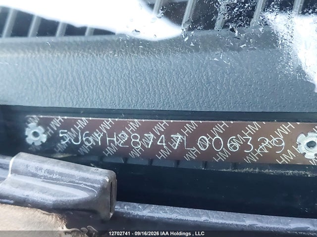 12702741 :رقم المزاد ، 5J6YH28747L006329 vin ، 2007 Honda Element Ex-p مزاد بيع