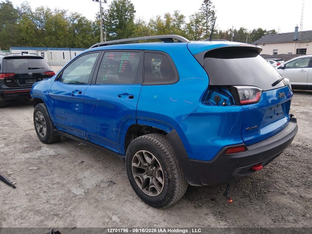 Aukcja sprzedaży 2021 Jeep Cherokee Trailhawk, vin: 1C4PJMBX7MD193758, numer aukcji: 12701796