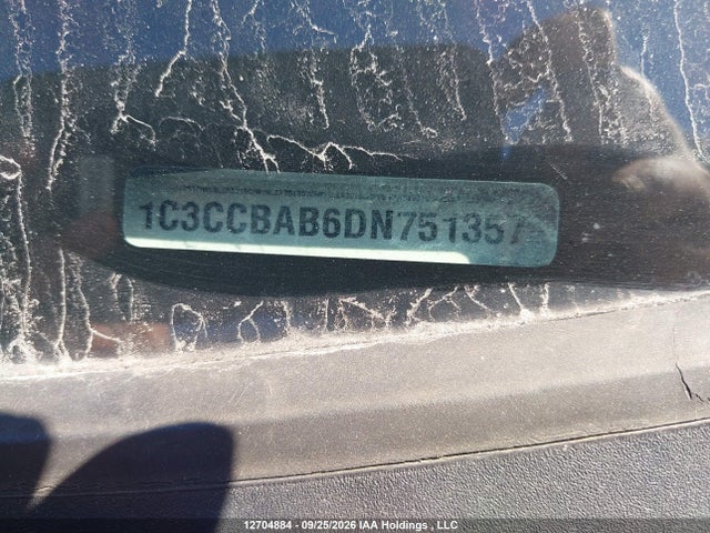 12704884 :رقم المزاد ، 1C3CCBAB6DN751357 vin ، 2013 Chrysler 200 Lx مزاد بيع