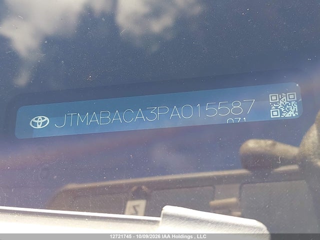 JTMABACA3PA015587 Toyota BZ4X XLE