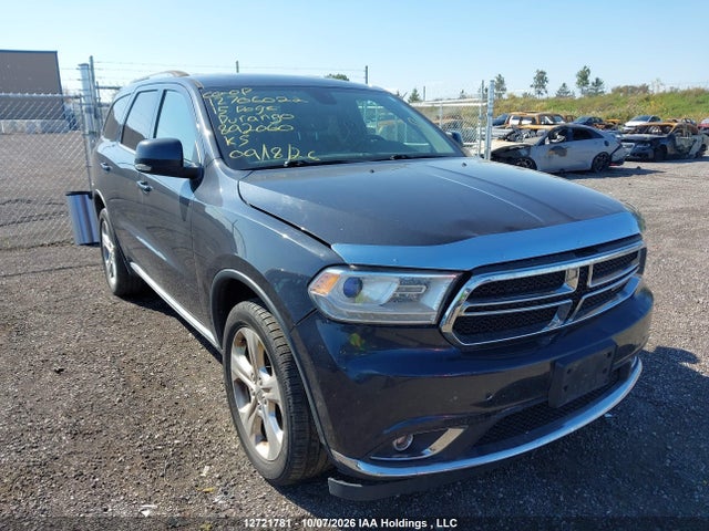 12721781 :رقم المزاد ، 1C4RDJDG4FC892060 vin ، 2015 Dodge Durango Limited مزاد بيع