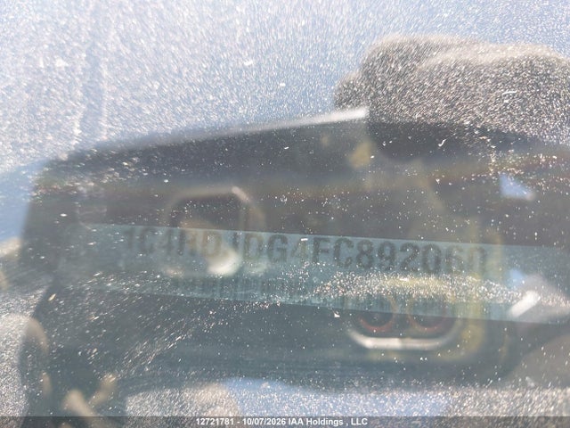 12721781 :رقم المزاد ، 1C4RDJDG4FC892060 vin ، 2015 Dodge Durango Limited مزاد بيع