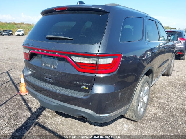 12721781 :رقم المزاد ، 1C4RDJDG4FC892060 vin ، 2015 Dodge Durango Limited مزاد بيع