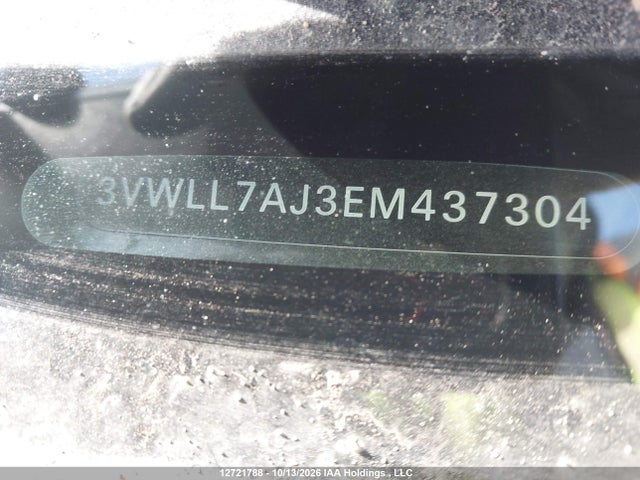 Продаж на аукціоні авто 2014 Volkswagen Jetta Tdi, vin: 3VWLL7AJ3EM437304, номер лоту: 12721788