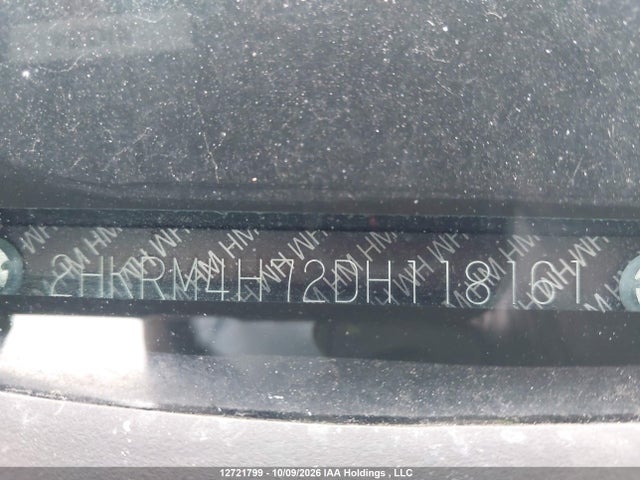 12721799 :رقم المزاد ، 2HKRM4H72DH118161 vin ، 2013 Honda Cr-v Exl مزاد بيع