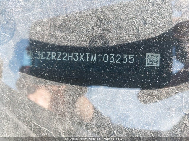 12721804 :رقم المزاد ، 3CZRZ2H3XTM103235 vin ، 2026 Honda Hr-v Lx مزاد بيع