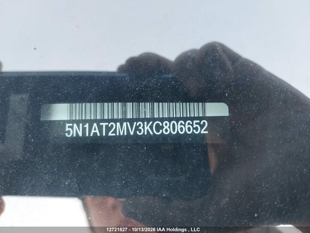 Продаж на аукціоні авто 2019 Nissan Rogue S/sl/sv, vin: 5N1AT2MV3KC806652, номер лоту: 12721827