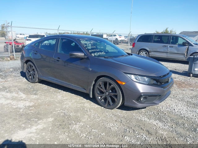 12721835 :رقم المزاد ، 2HGFC2F88LH001747 vin ، 2020 Honda Civic Sport مزاد بيع
