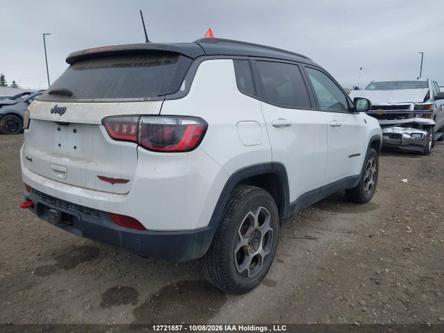 Auction sale of the 2022 Jeep Compass Trailhawk, vin: 3C4NJDDB8NT146422, lot number: 12721857