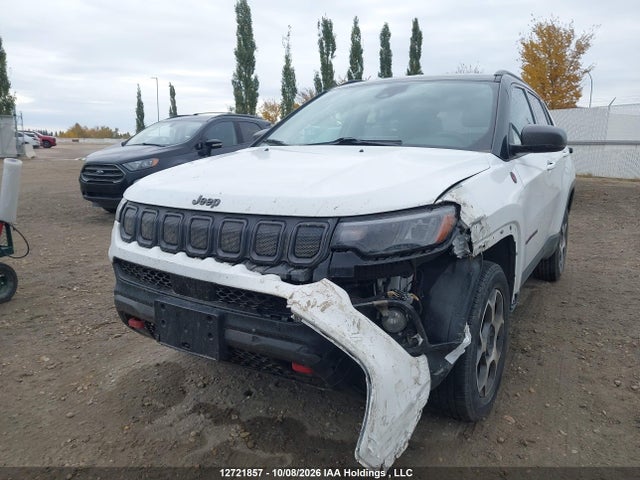 Auction sale of the 2022 Jeep Compass Trailhawk, vin: 3C4NJDDB8NT146422, lot number: 12721857