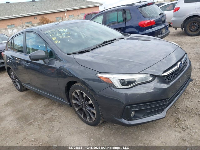 12721861 :رقم المزاد ، 4S3GTAE62L1711030 vin ، 2020 Subaru Impreza Premium Plus مزاد بيع