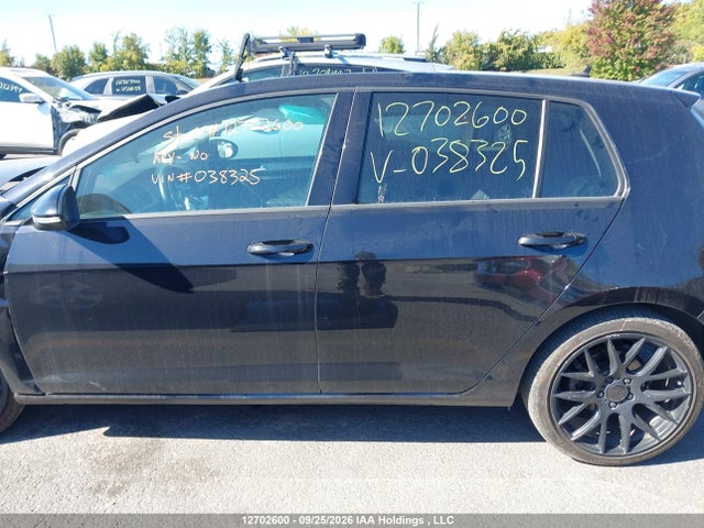 12702600 :رقم المزاد ، 3VW217AUXHM038325 vin ، 2017 Volkswagen Golf 1.8 Tsi Comfortline/1.8 Tsi Highline/1.8 Tsi Trendline مزاد بيع
