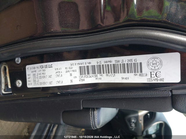 Jeep Cherokee Latitude 2016 1C4PJMCB1GW141585 Image 9