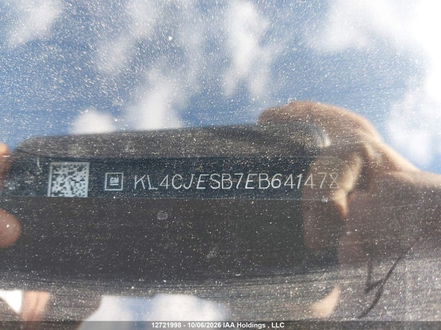 Aukcja sprzedaży 2014 Buick Encore, vin: KL4CJESB7EB641478, numer aukcji: 12721998