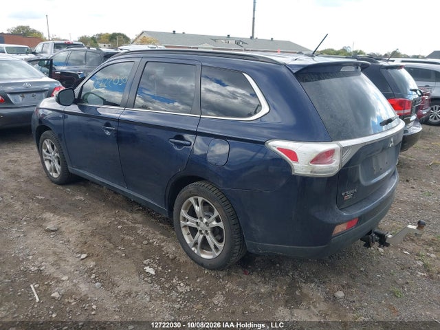2014 Mitsubishi Outlander Gt მანქანა იყიდება აუქციონზე, vin: JA4JZ4AX7EZ605286, აუქციონის ნომერი: 12722030