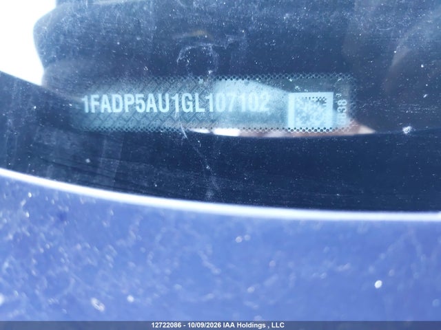 Продажа на аукционе авто 2016 Ford C-max Hybrid Se, vin: 1FADP5AU1GL107102, номер лота: 12722086