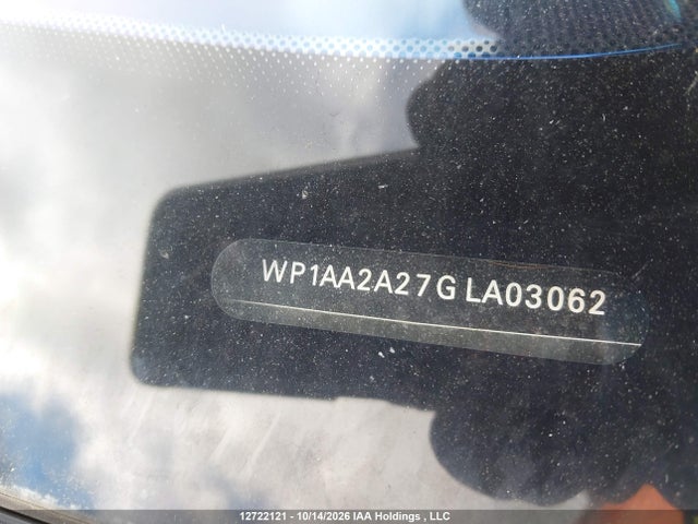 Porsche Cayenne 2016 WP1AA2A27GLA03062 Image 18