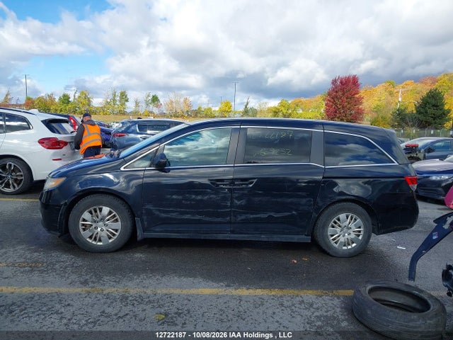 2015 Honda Odyssey Lx მანქანა იყიდება აუქციონზე, vin: 5FNRL5H21FB509252, აუქციონის ნომერი: 12722187