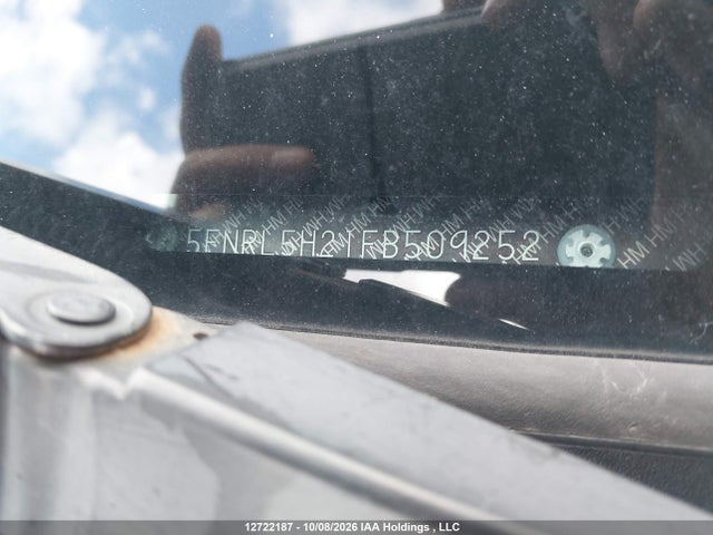 2015 Honda Odyssey Lx მანქანა იყიდება აუქციონზე, vin: 5FNRL5H21FB509252, აუქციონის ნომერი: 12722187