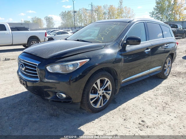 12722215 :رقم المزاد ، 5N1AL0MM4DC344732 vin ، 2013 Infiniti Jx35 مزاد بيع