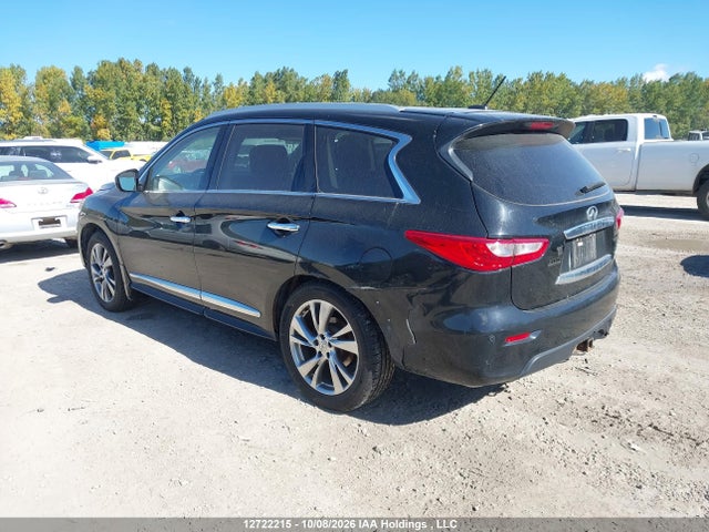 12722215 :رقم المزاد ، 5N1AL0MM4DC344732 vin ، 2013 Infiniti Jx35 مزاد بيع