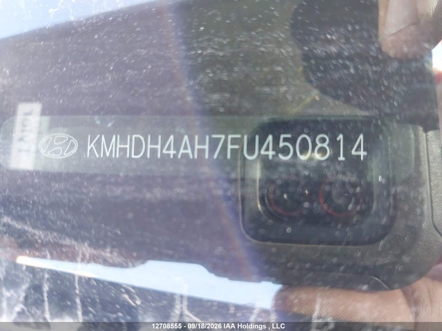 Продажа на аукционе авто 2015 Hyundai Elantra Se/sport/limited, vin: KMHDH4AH7FU450814, номер лота: 12708555