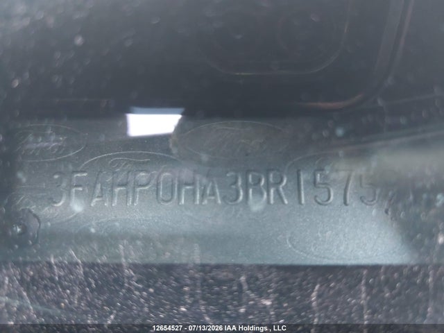 Aukcja sprzedaży 2011 Ford Fusion Se, vin: 3FAHP0HA3BR157591, numer aukcji: 12654527