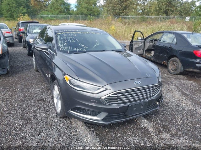 Продажа на аукционе авто 2018 Ford Fusion Hybrid Hybrid, vin: 3FA6P0LU4JR147921, номер лота: 12717848