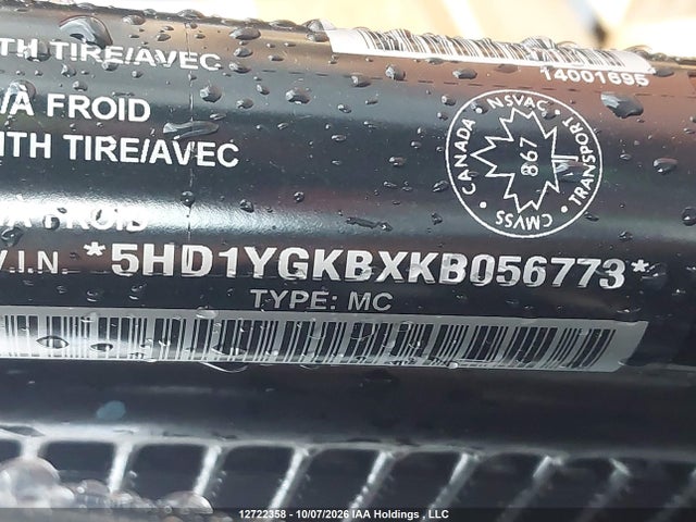 Harley-Davidson FLFBS 2019 5HD1YGKBXKB056773 Image 10