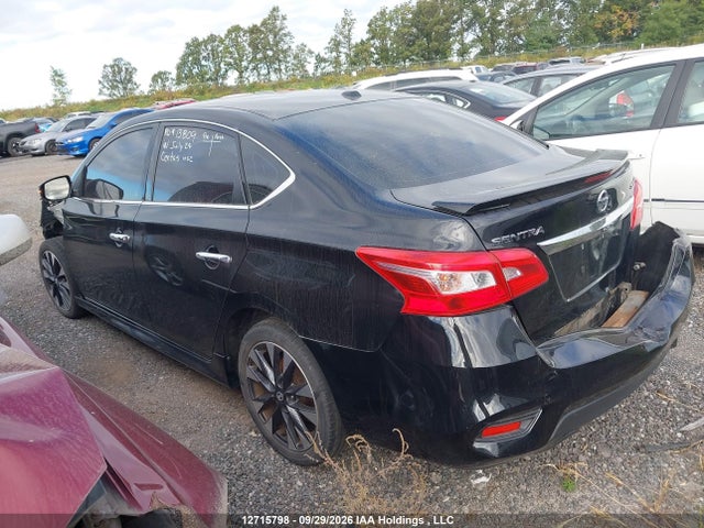 2017 Nissan Sentra Sr Turbo/nismo მანქანა იყიდება აუქციონზე, vin: 3N1CB7APXHY318711, აუქციონის ნომერი: 12715798