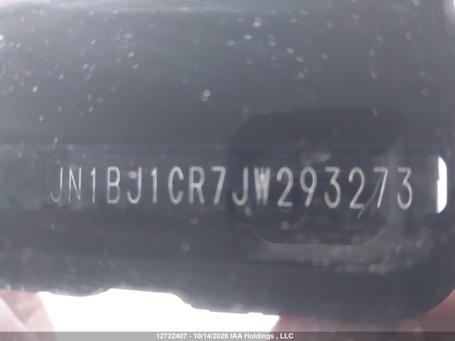 JN1BJ1CR7JW293273 Nissan Qashqai S/sl/sv