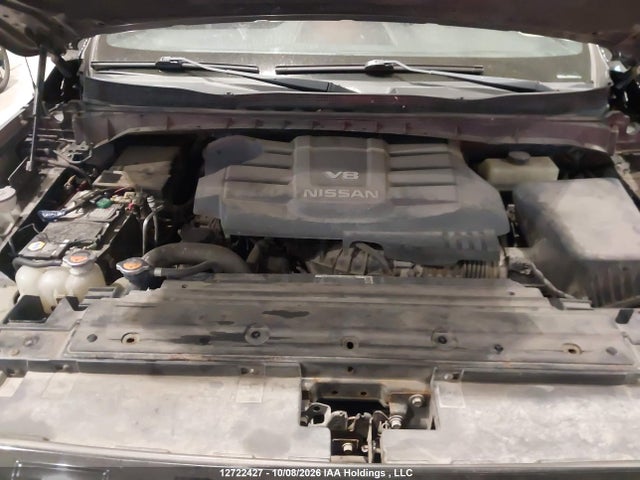 12722427 :رقم المزاد ، 1N6AA1E59JN518556 vin ، 2018 Nissan Titan Platinum/pro-4x/s/sl Midnight Edition/sv/sv Midnight Edition مزاد بيع