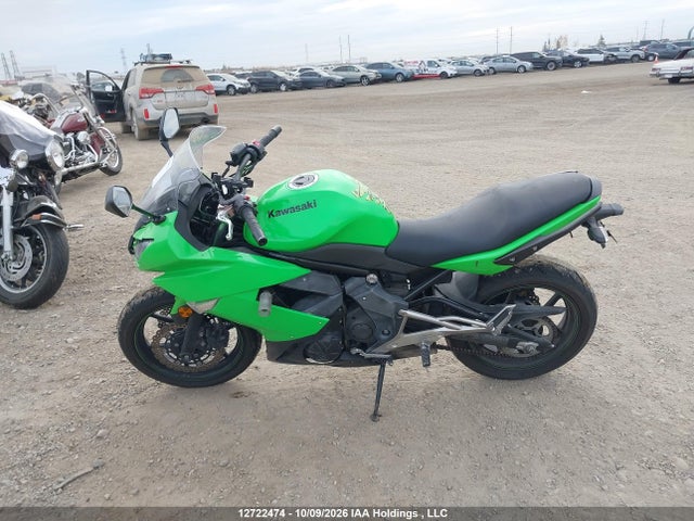12722474 :رقم المزاد ، JKAEXKC12BDA03248 vin ، 2011 Kawasaki Ex400 Cb مزاد بيع
