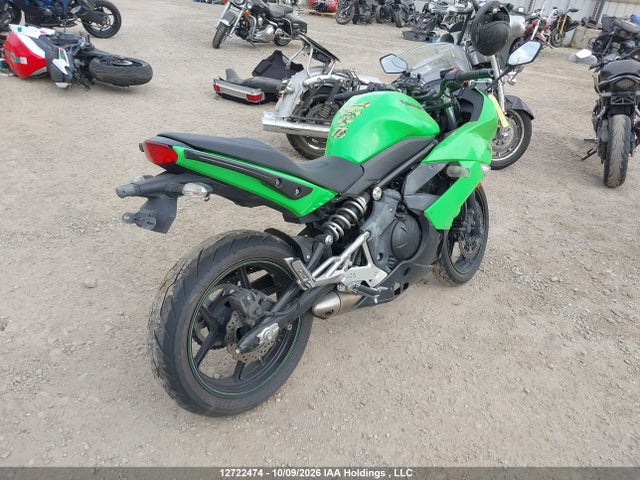 12722474 :رقم المزاد ، JKAEXKC12BDA03248 vin ، 2011 Kawasaki Ex400 Cb مزاد بيع
