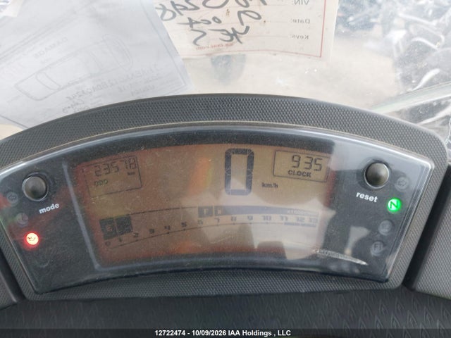 12722474 :رقم المزاد ، JKAEXKC12BDA03248 vin ، 2011 Kawasaki Ex400 Cb مزاد بيع