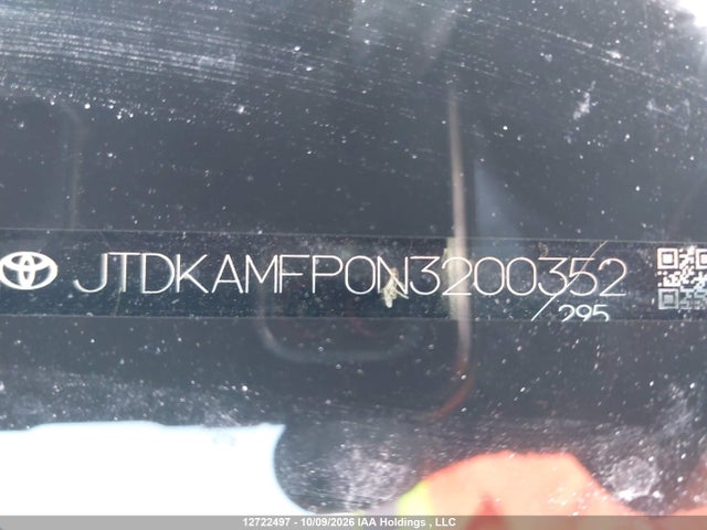 Toyota Prius Prime Upgrade 2022 JTDKAMFP0N3200352 Image 19