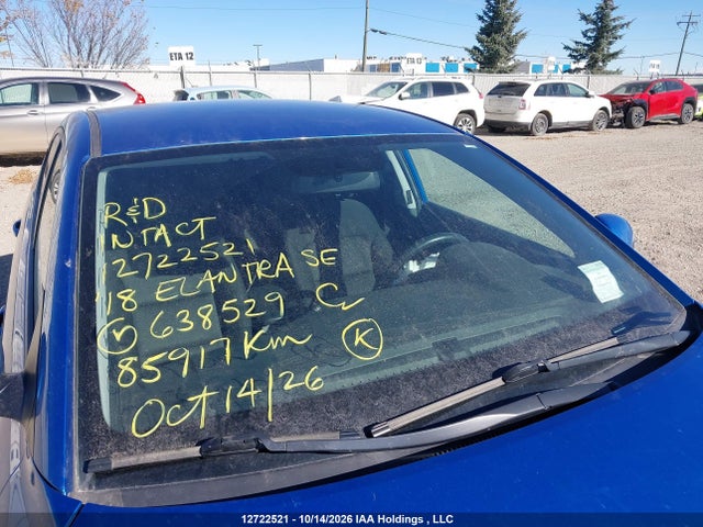 KMHD84LF0JU638529 Hyundai Elantra Sel/value/limited