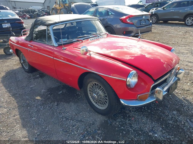12722525 :رقم المزاد ، GHN5UA207160G vin ، 1970 Mg Mgb مزاد بيع