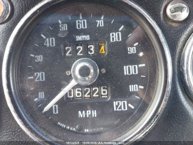 12722525 :رقم المزاد ، GHN5UA207160G vin ، 1970 Mg Mgb مزاد بيع