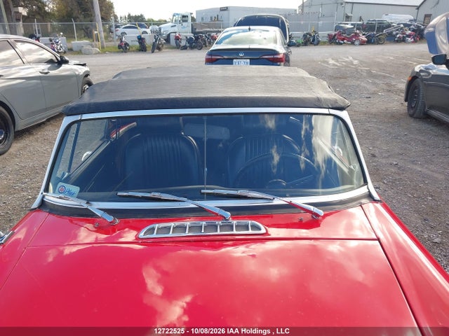 12722525 :رقم المزاد ، GHN5UA207160G vin ، 1970 Mg Mgb مزاد بيع