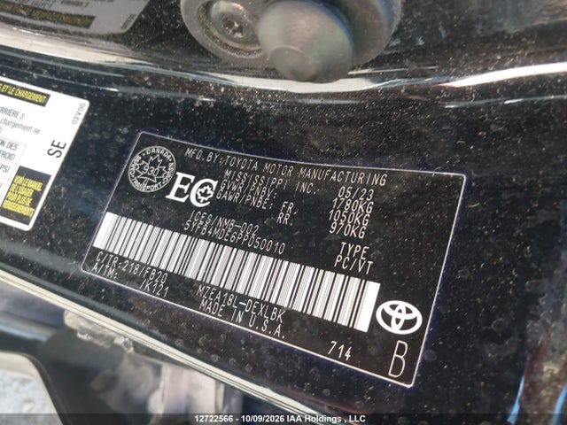 Toyota COROLLA LE 2023 5YFB4MDE6PP050010 Image 9